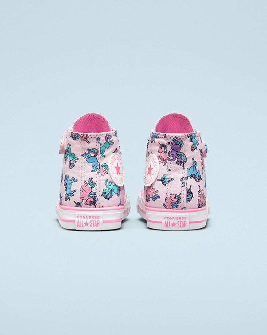 Zapatillas Altas Converse Chuck Taylor All Star Easy-On Unicorns Niña Rosas Azules | PE LE574W